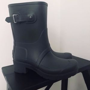 Hunter – Original Ankle Rain Boot Dark Slate
